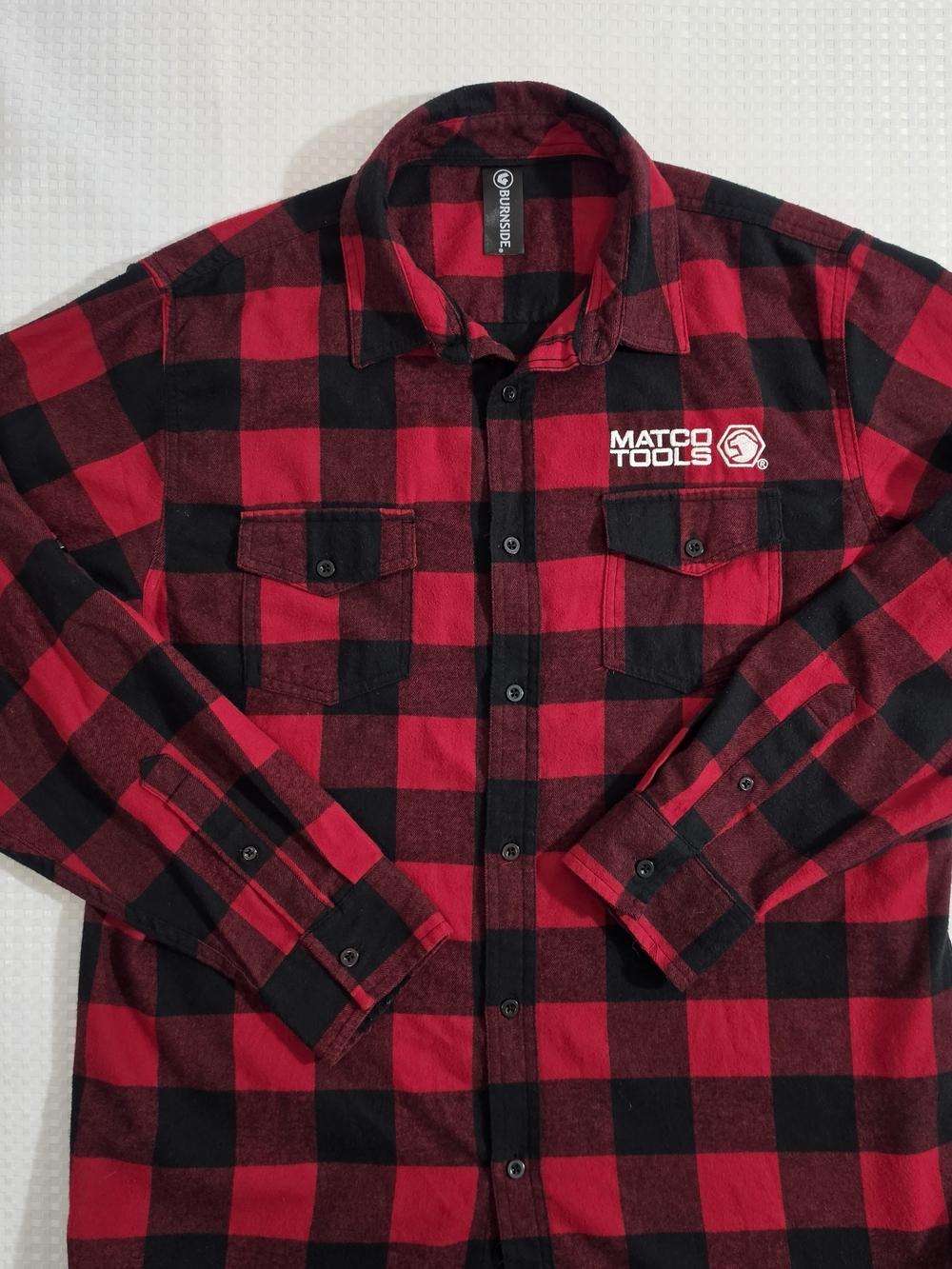 NWOT Matco Tools Flannel Shirt - Men's Size Large (New Without Tags)